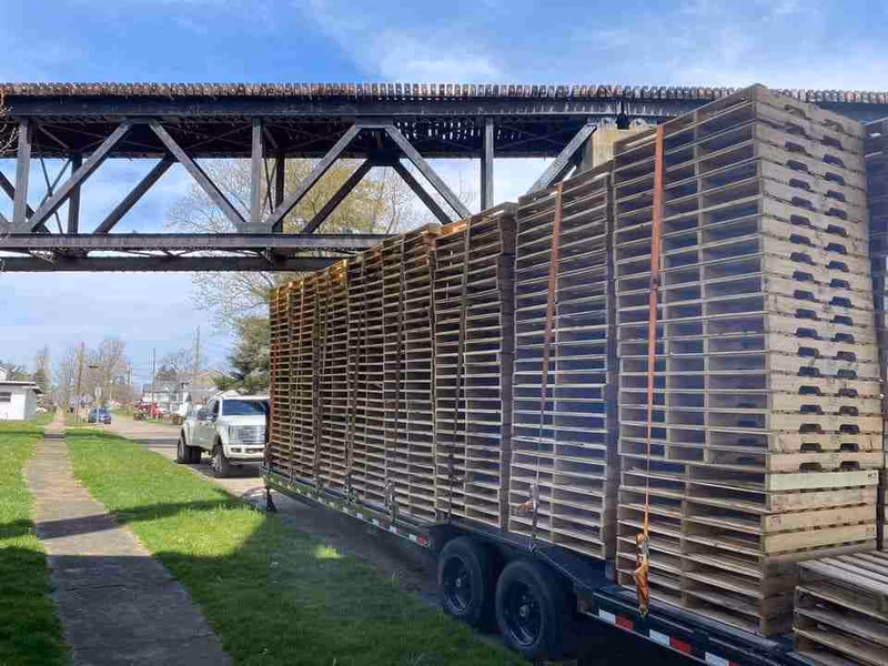 Huntsville, Alabama - Pallet Cores for Recycling