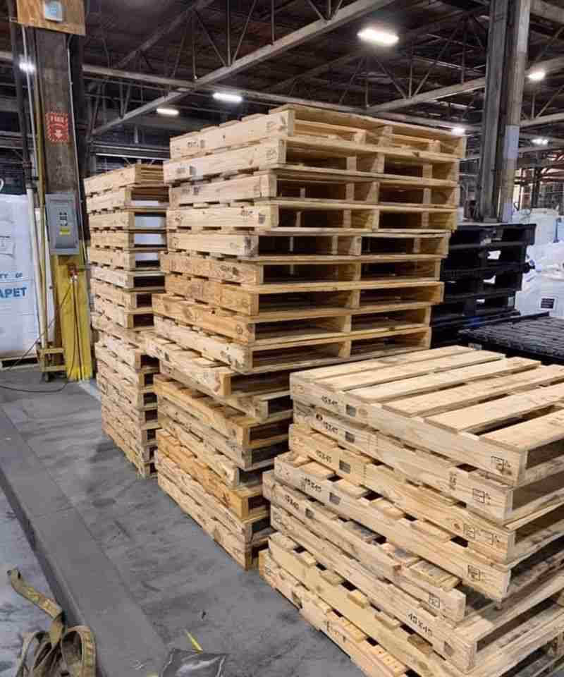 Juneau, Alaska - Pallet Cores for Recycling