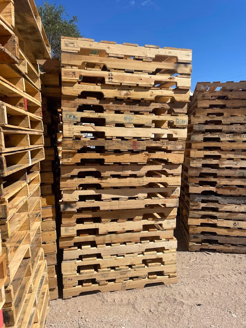 Springdale, Arkansas - Pallet Cores for Recycling