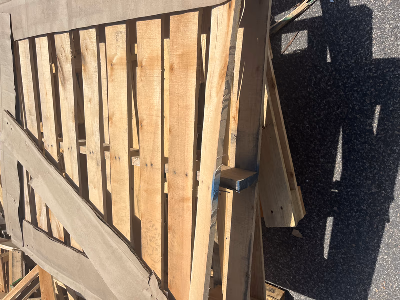 Savannah, Georgia - Pallet Cores for Recycling