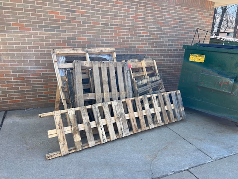 Boise, Idaho - Pallet Cores for Recycling