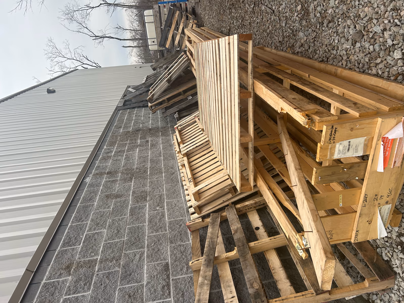 Cedar Rapids, Iowa - Pallet Cores for Recycling