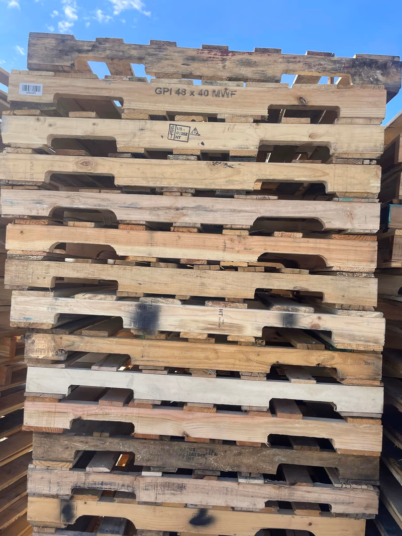 Shreveport, Louisiana - Grade A Premium 48x40 Wood Pallets