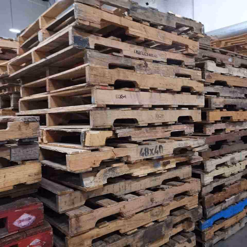 Portland, Maine - Pallet Cores for Recycling