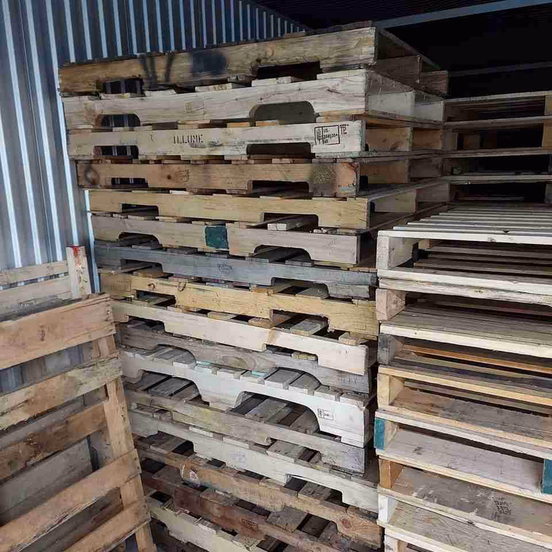 Bismarck, North Dakota - Pallet Cores for Recycling