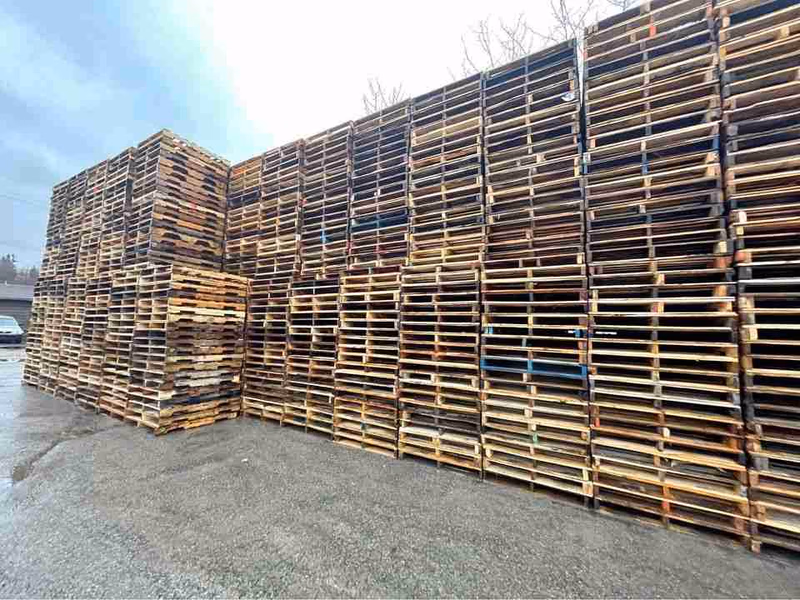 Fargo, North Dakota - Pallet Cores for Recycling