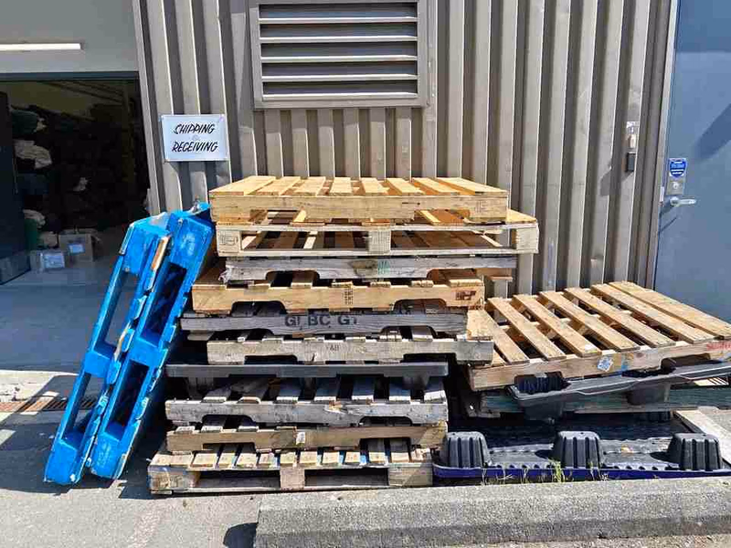 Providence, Rhode Island - Pallet Cores for Recycling