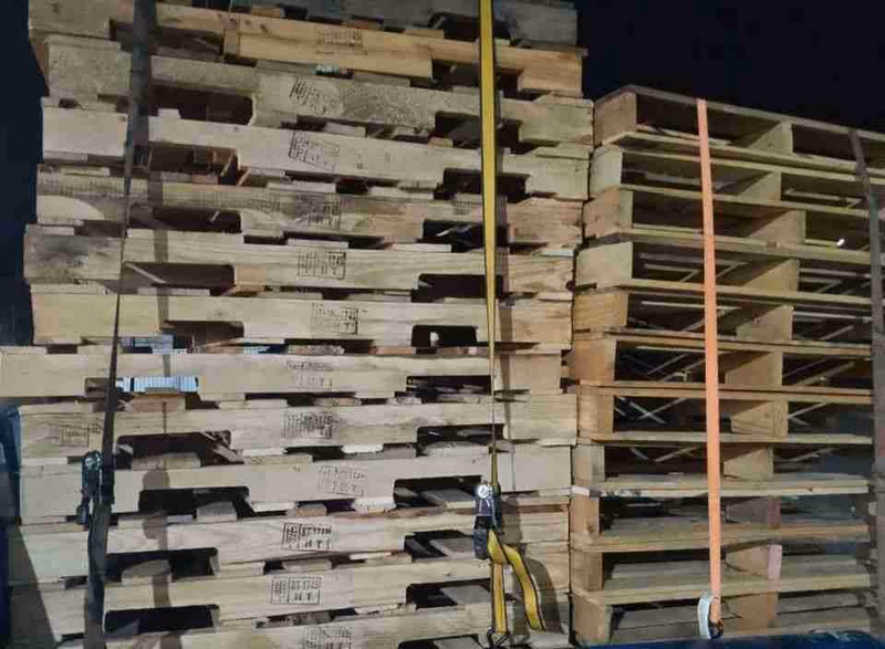 Greenville, South Carolina - Pallet Cores for Recycling