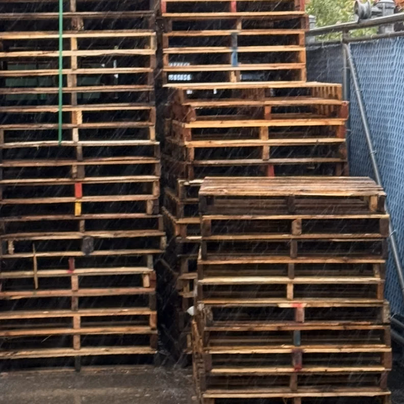 Kenosha, Wisconsin - Pallet Cores for Recycling