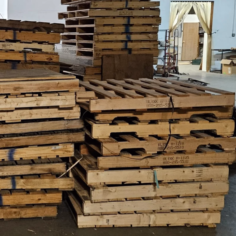 Cheyenne, Wyoming - Pallet Cores for Recycling