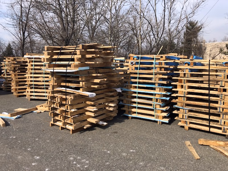 Albany, New York - Pallet Cores for Recycling