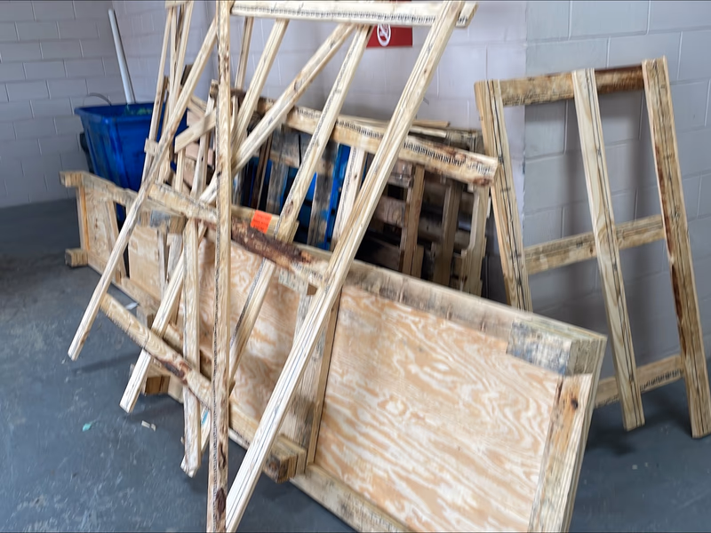 Columbia, South Carolina - Pallet Cores for Recycling