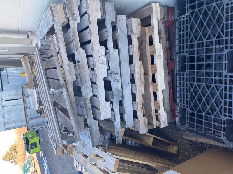 Stockton, California - Pallet Cores for Recycling