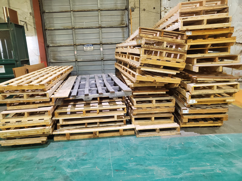 Suffolk, Virginia - Pallet Cores for Recycling