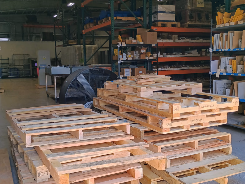 Everett, Washington - Pallet Cores for Recycling