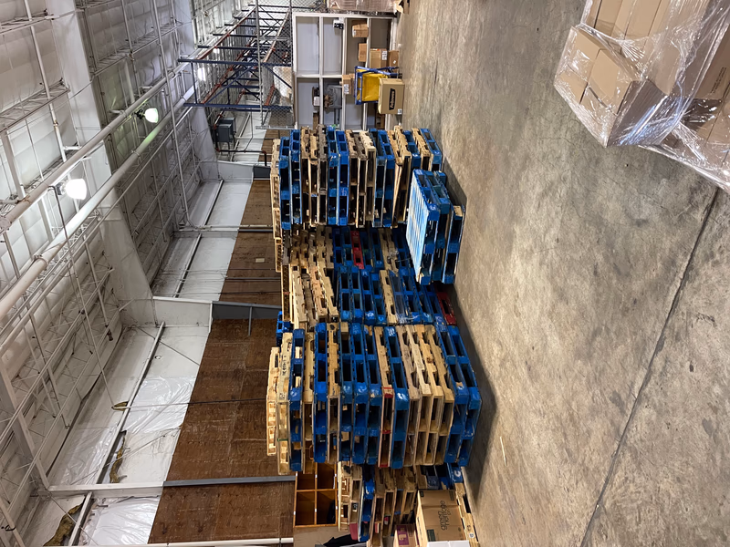 Boca Raton, Florida - Pallet Cores for Recycling
