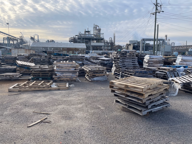 Elgin, Illinois - Pallet Cores for Recycling