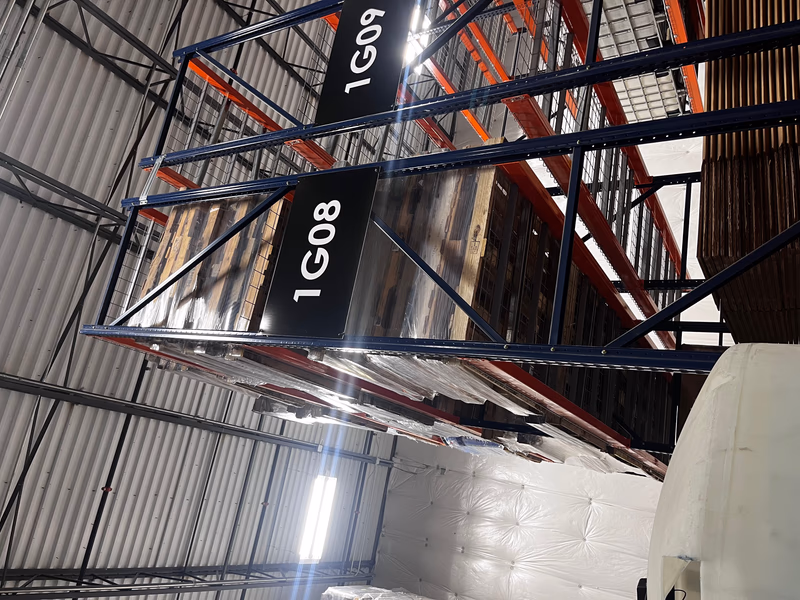 Peoria, Illinois - Pallet Cores for Recycling