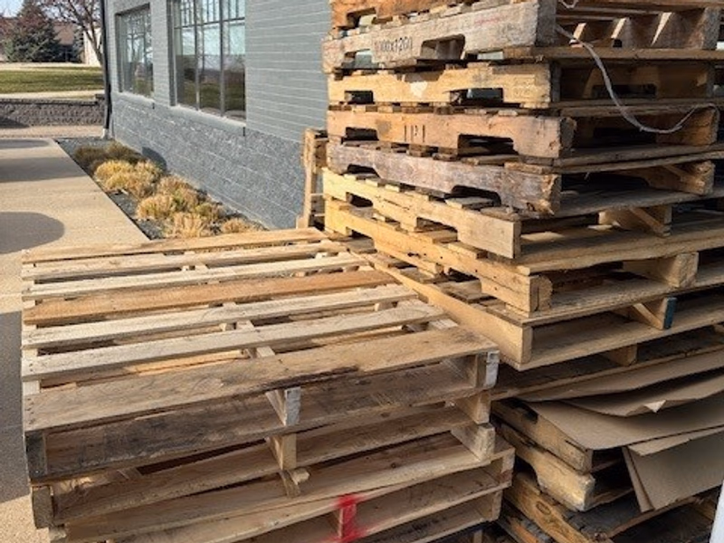 Dearborn, Michigan - Pallet Cores for Recycling