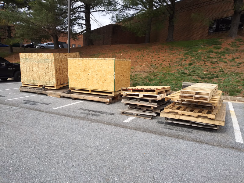 McKinney, Texas - Pallet Cores for Recycling